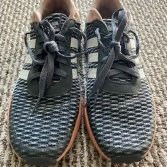 Adidas Cloudfoam Grey & Pink - Picture 2 of 9